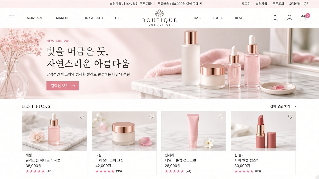 벨라 코스메틱 쇼핑몰