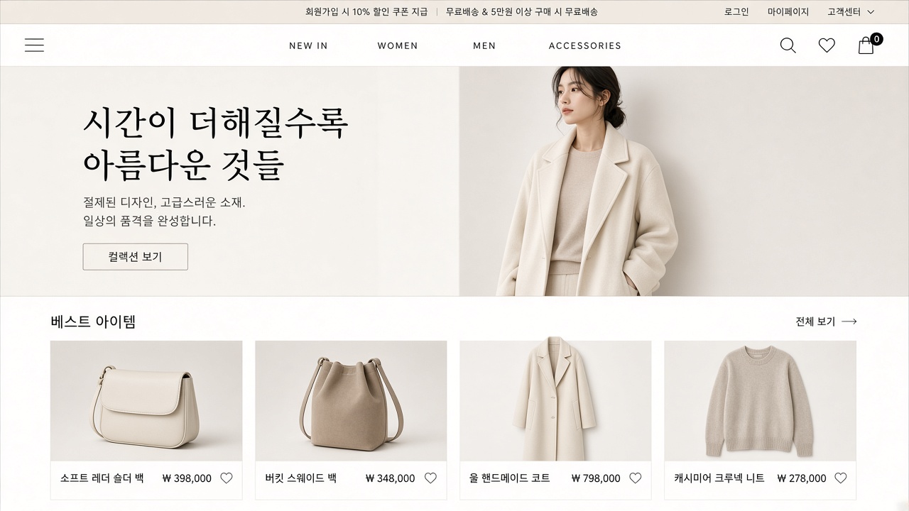 루멘 패션 쇼핑몰